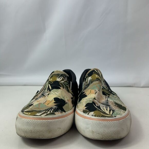 Keds Jump Kick Slip On Palm Tree Canvas Women’s Sneakers - Picture 8 of 13